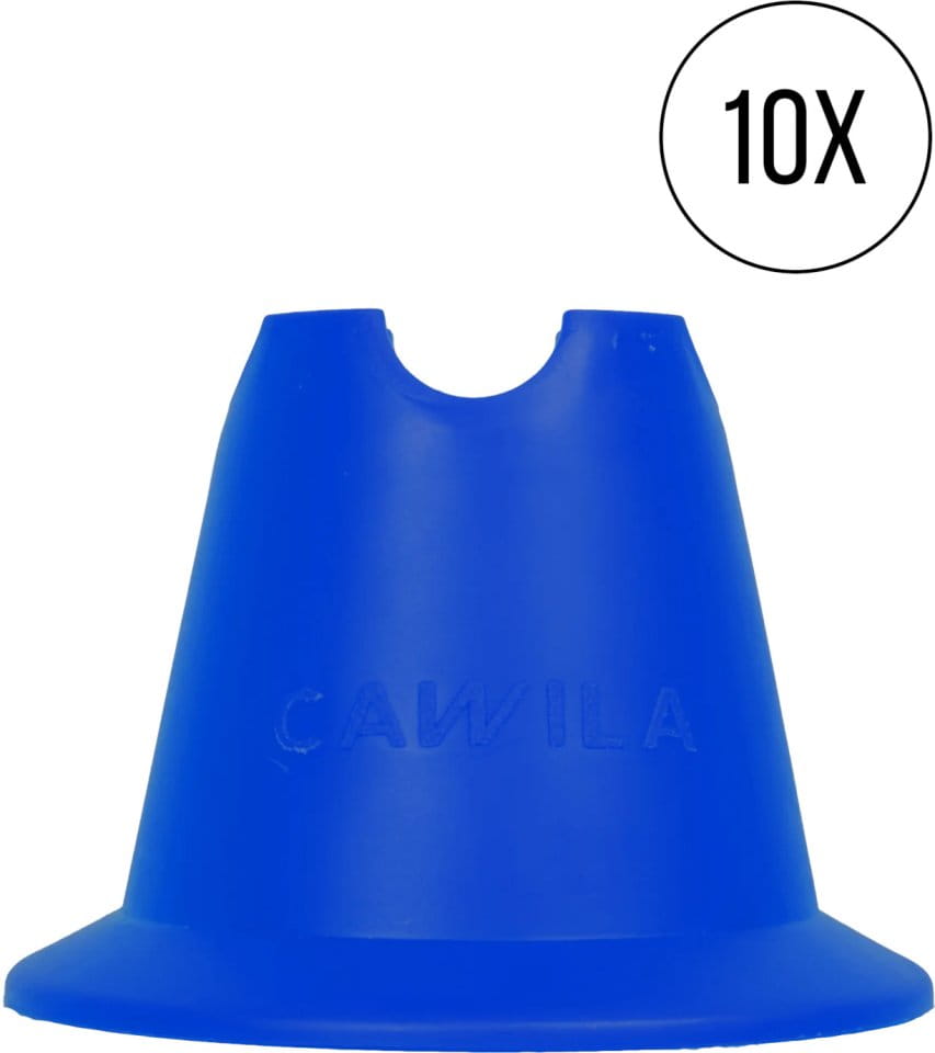 Træningskegler Cawila Mini-Pylone 10er Set Blau