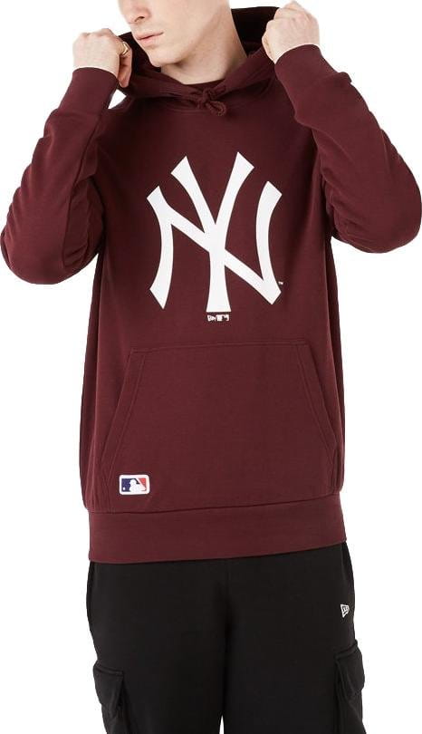 Sweatshirt med hætte New Era New Era New York Yankees Team Logo Hoody RNWHI