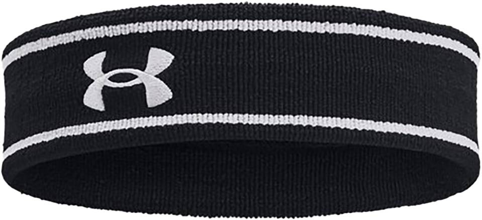 pandebånd Under Armour Striped Performance Terry HB-BLK