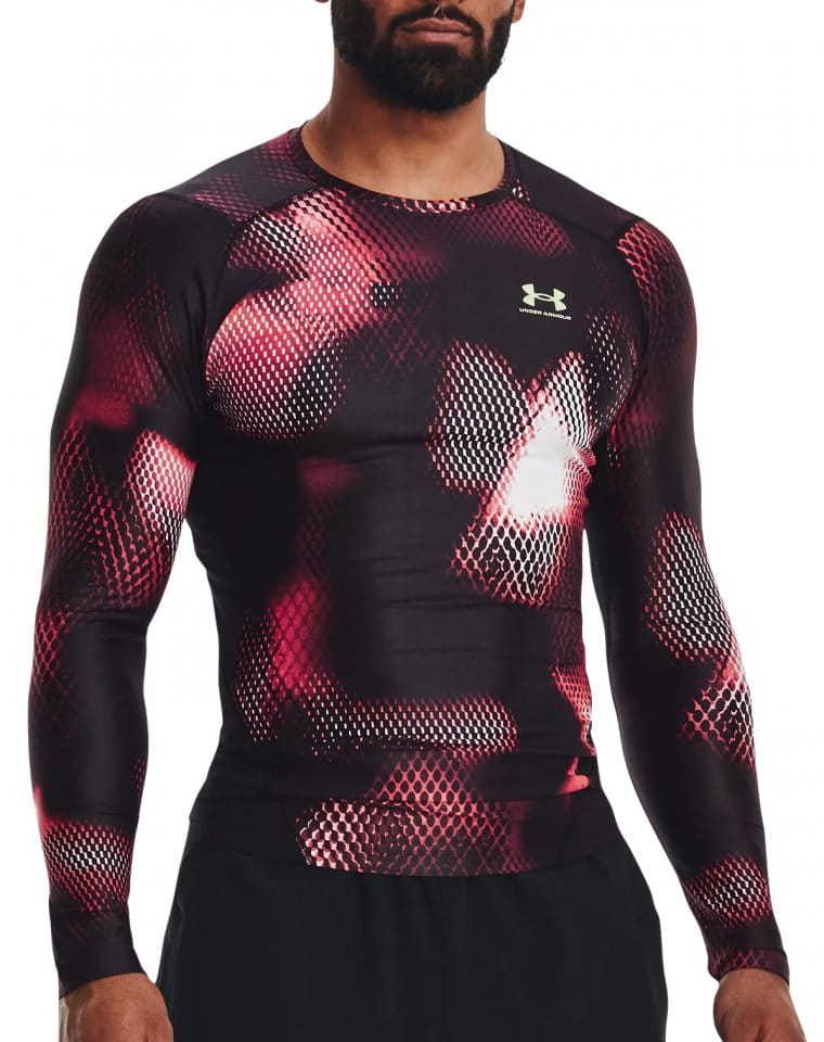Langærmet T-shirt Under Armour UA Iso-Chill Compression Printed