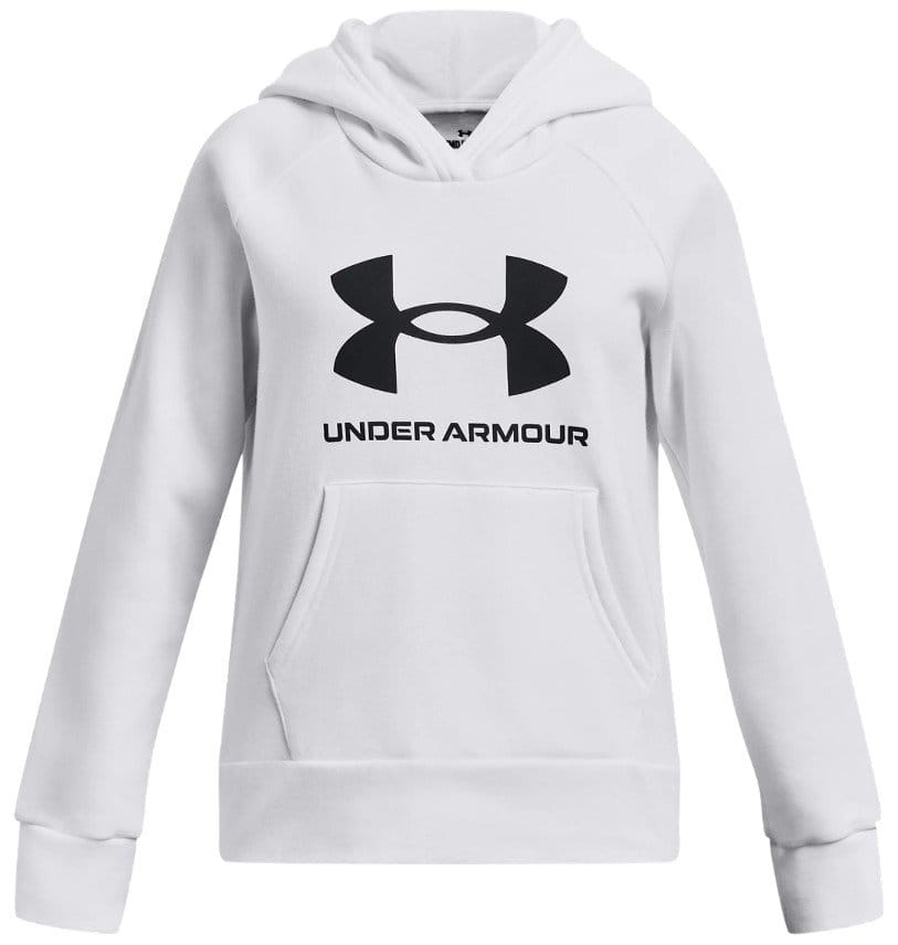 Sweatshirt med hætte Under Armour UA Rival Fleece BL Hoodie-WHT