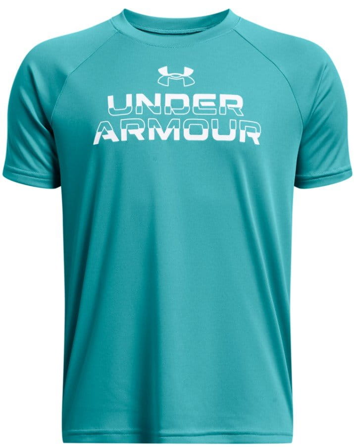 T-shirt Under Armour UA Tech Split Wordmark SS-BLU