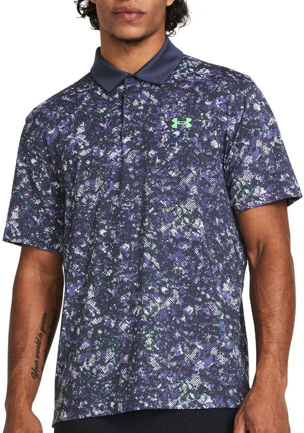 T-shirt Under Armour UA T2G Printed Polo-GRY
