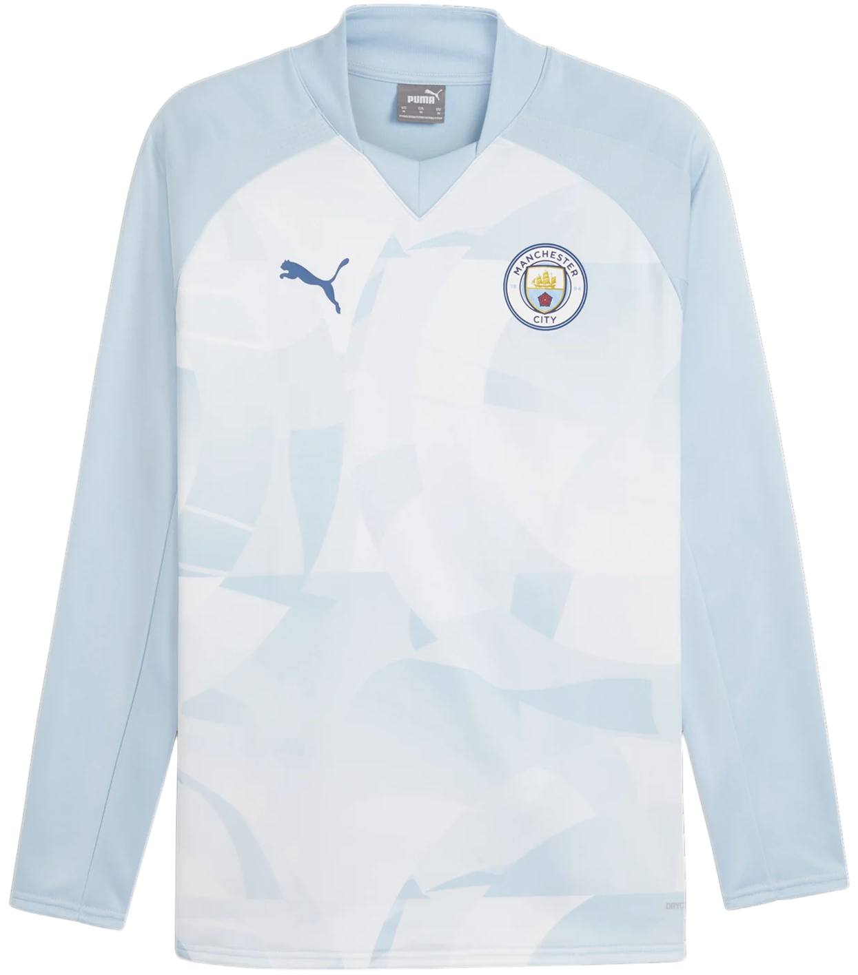 Langærmet T-shirt Puma Manchester City Pre-match Sweatshirt 2023/24