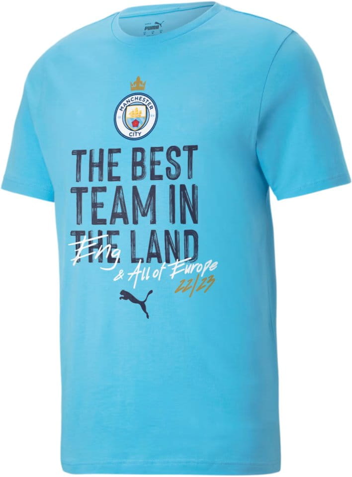 T-shirt Puma Manchester City 22/23 CL Champions Tee