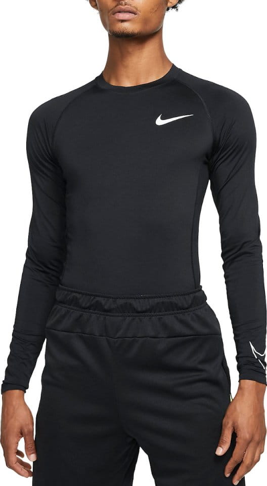 Langærmet T-shirt Nike Pro DF TIGHT TOP LS