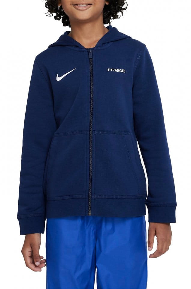 Sweatshirt med hætte Nike FFF Older Kids' (Boys') Full-Zip Hoodie