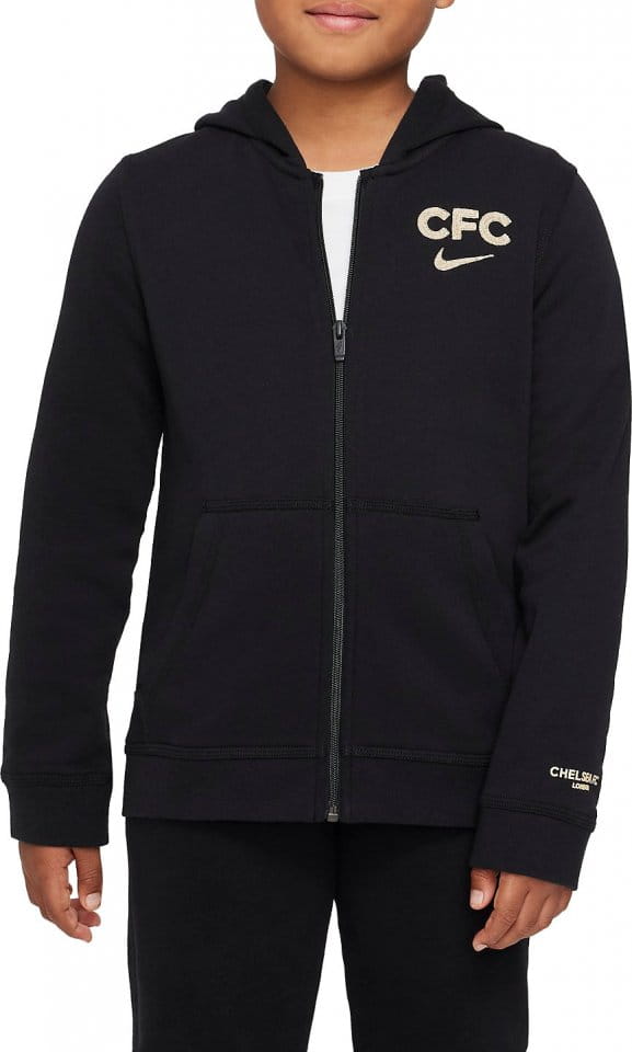 Sweatshirt med hætte Nike GS Chelsea FC Club Fleece