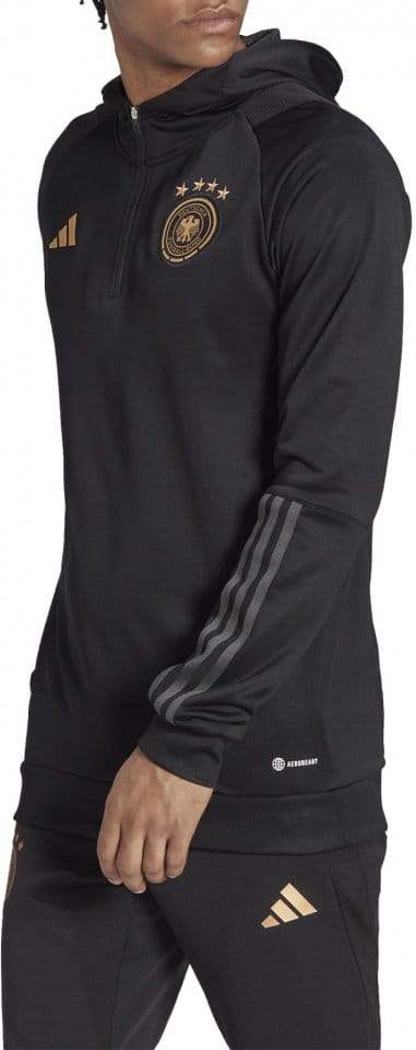 Sweatshirt med hætte adidas DFB HOODY