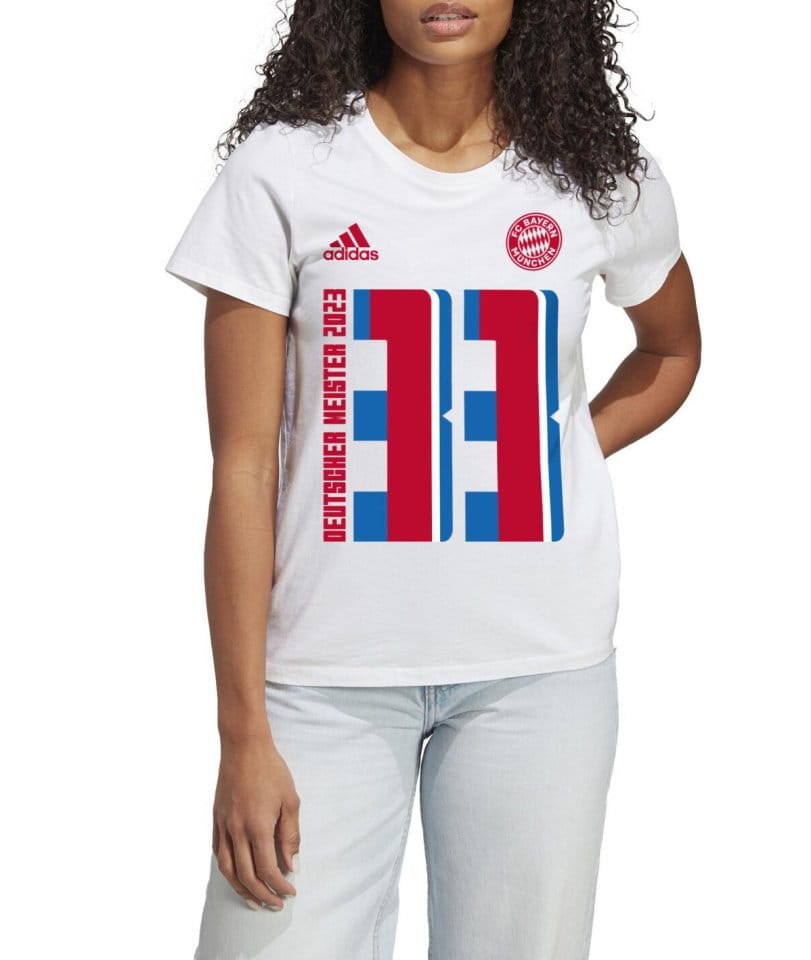 adidas FC Bayern Munchen Meister T-shirt 2023 W